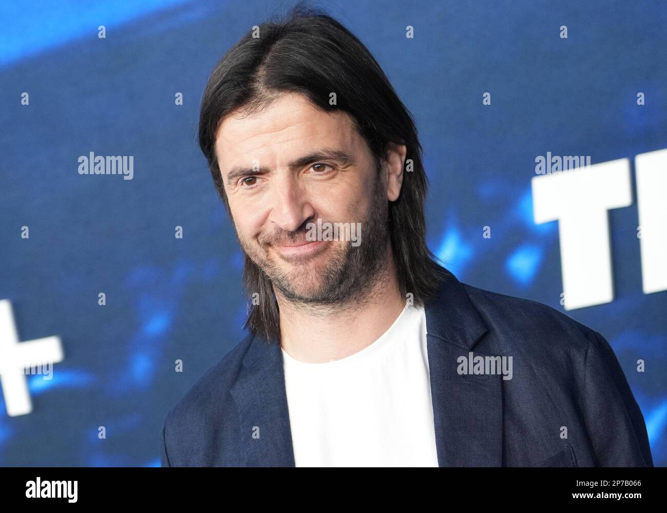 Los Angeles, USA. 07. März 2023. Spencer Jones trifft am Dienstag, den 7. März 2023, auf der TED LASSO Season 3 Premiere der Apple Original Series im Regency Village Theater in Westwood, Kalifornien, ein. (Foto: Sthanlee B. Mirador/Sipa USA) Guthaben: SIPA USA/Alamy Live News Stockfoto