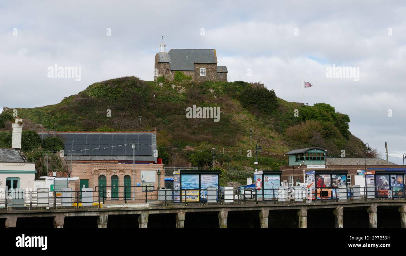 ST. Nikolaus Kapelle. Laternen-Hügel. Ilfracombe. Ich Bin Devon. England. uk. 2023 Stockfoto