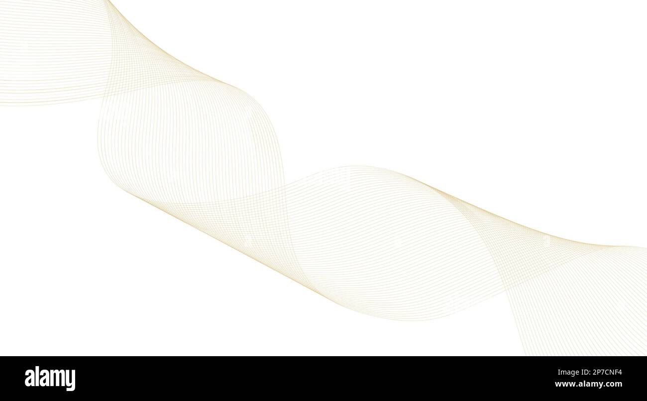 Abstrakter Hintergrund mit parallelen Linien. Futuristischer technologischer Hintergrund. Erzeugt den Effekt einer optischen Täuschung. Stock Vektor