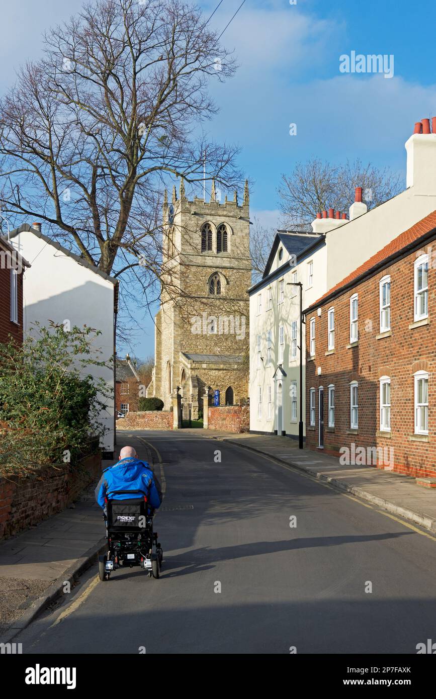 St. Nicholas' Church in Thorne, South Yorkshire, England, Großbritannien Stockfoto