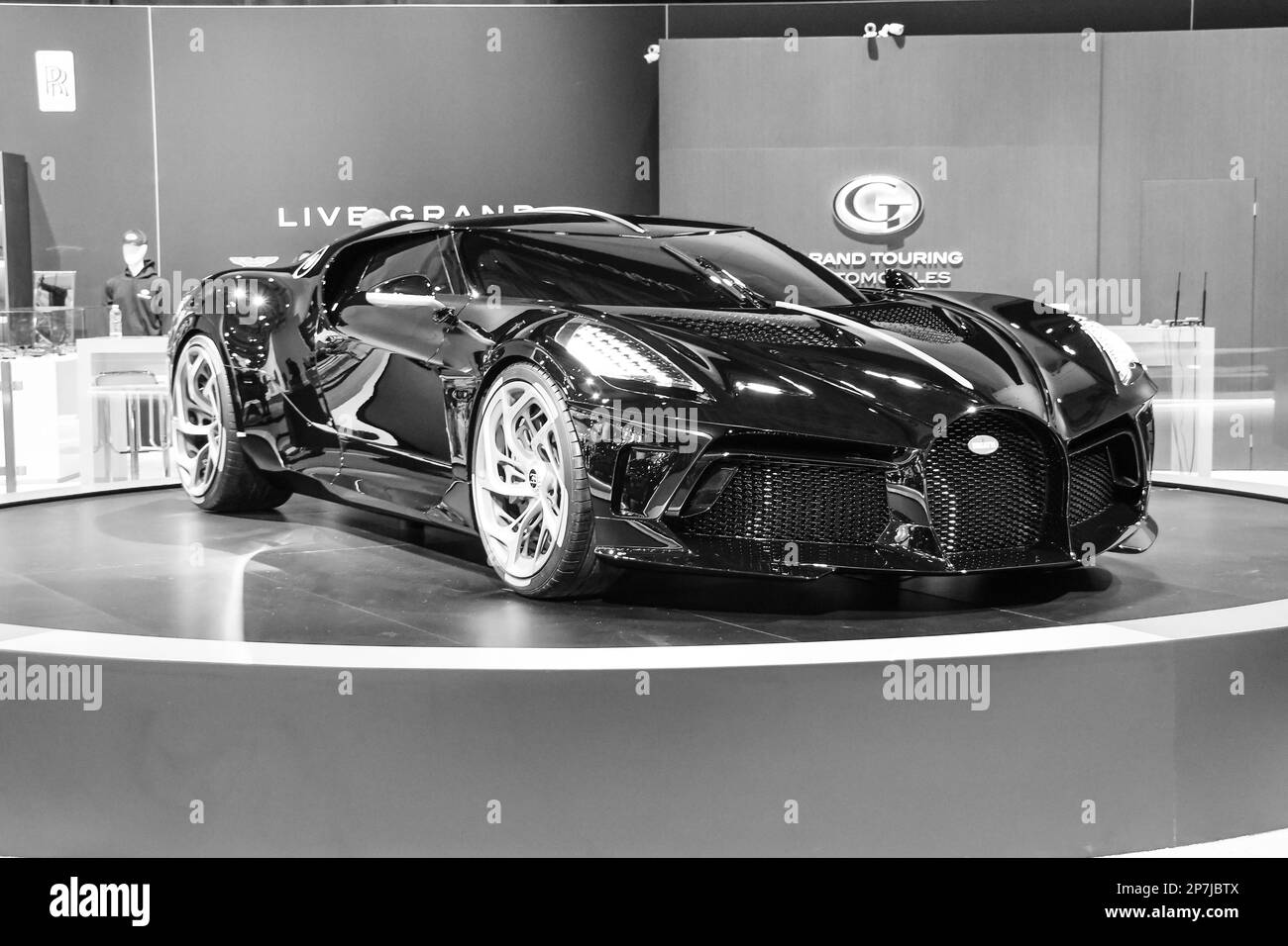 Supersportwagen im Toronto Metro Convention Centre ausgestellt Stockfoto