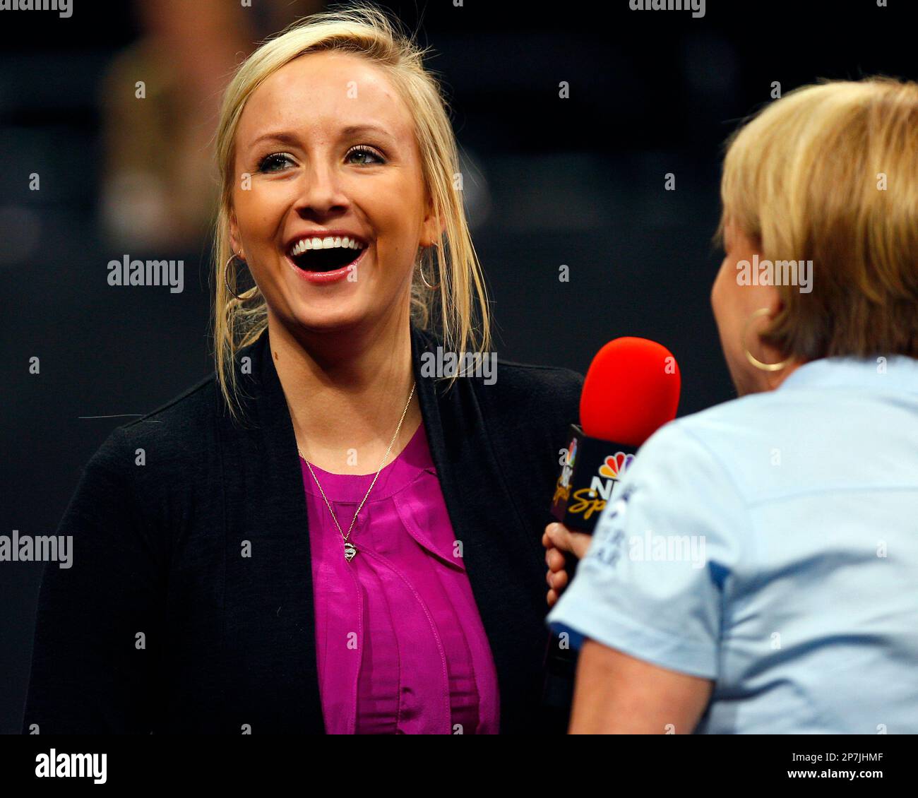 2008 Olympic individual allaround gold medal winner American gymnast