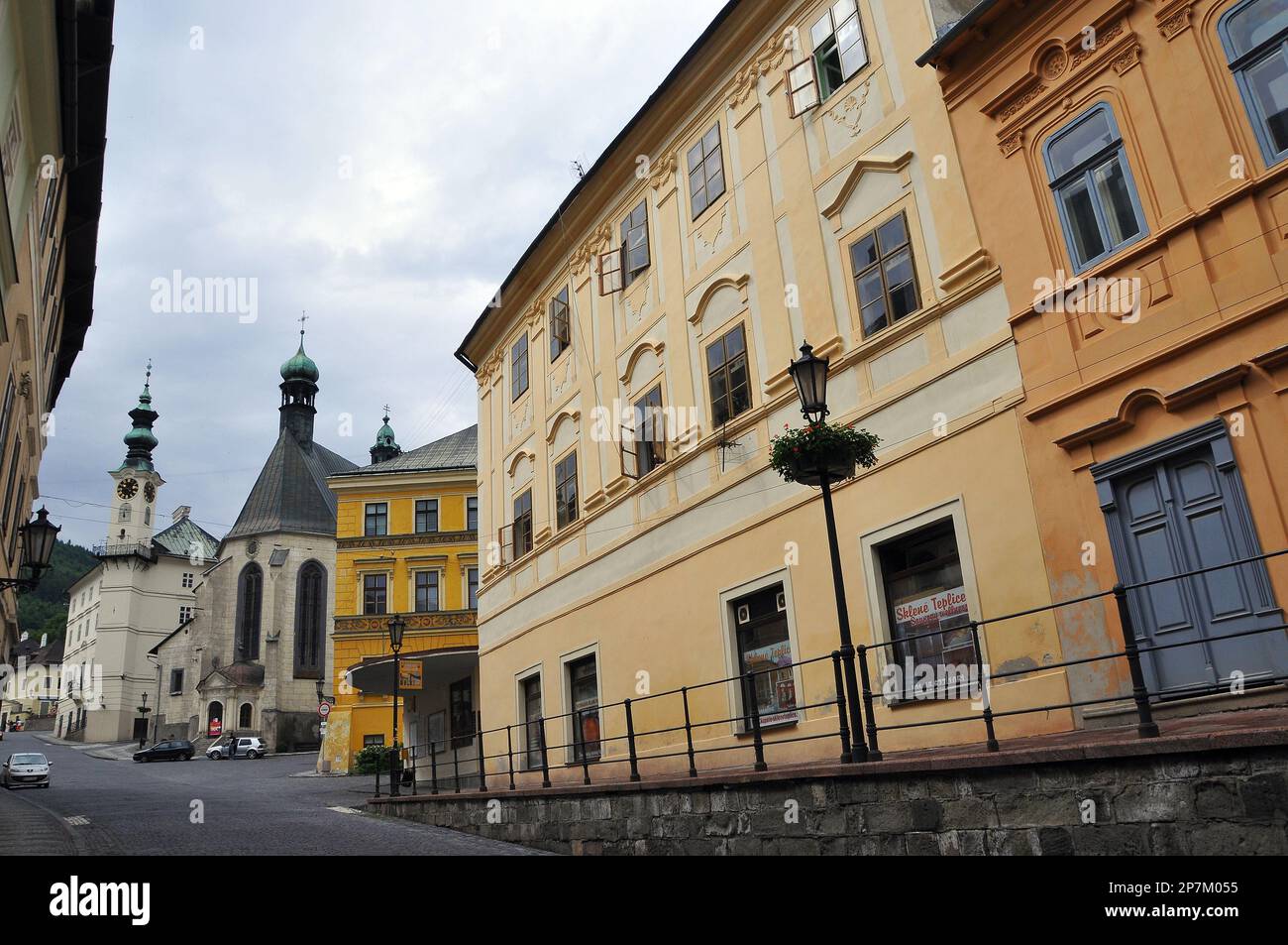 Banská Štiavnica, Selmecbánya, Region Banská Bystrica, Slowakische Republik, Europa Stockfoto