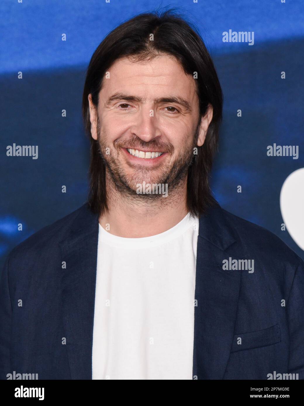 07. März 2023 - Westwood, Kalifornien - Spencer Jones. Apple Original Series „Ted Lasso“ Staffel 3 Premiere im Regency Village Theater. (Kreditbild: © Billy Bennight/AdMedia via ZUMA Press Wire) NUR REDAKTIONELLE VERWENDUNG! Nicht für den kommerziellen GEBRAUCH! Stockfoto