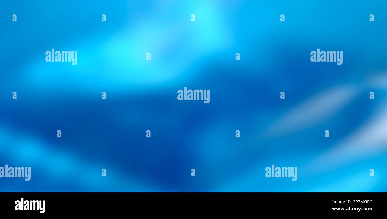 Blauer abstrakter, verschwommener Hintergrund Stockfoto