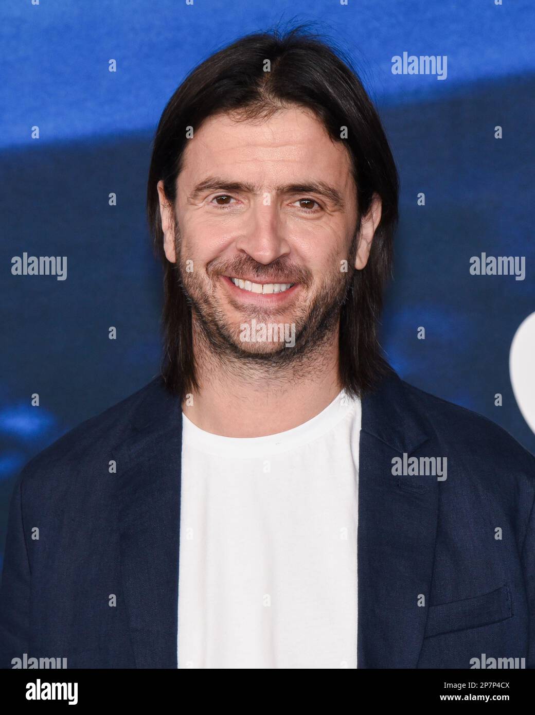 7. März 2023, Westwood, Kalifornien, USA: Spencer Jones nimmt an der Apple Original Series ''Ted Lasso'' Season 3 Premiere Teil. (Kreditbild: © Billy Bennight/ZUMA Press Wire) NUR REDAKTIONELLE VERWENDUNG! Nicht für den kommerziellen GEBRAUCH! Stockfoto