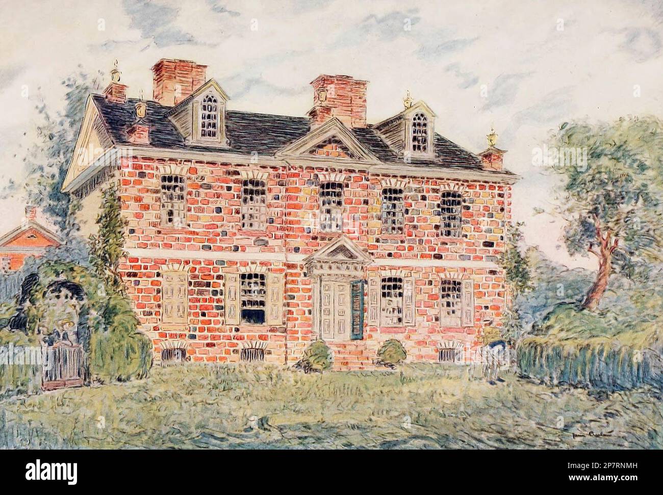 Cliveden (Benjamin Chew House), Philadelphia, Pennsylvania, ca. 1900 Stockfoto