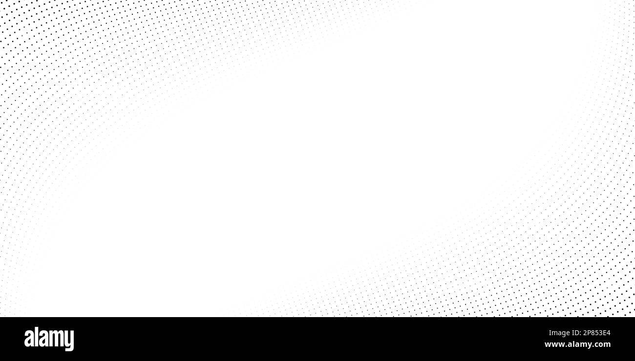 Hintergrund der Halbtonkurven. Abstrakte gepunktete Streifenstruktur. Tapete mit verformten und gebogenen Linien. Minimalistische Vektordesignvorlage Stock Vektor Hintergrund der Halbtonkurven. Abstrakte gepunktete Streifenstruktur. Tapete mit verformten und gebogenen Linien. Minimalistische Vektordesignvorlage Stock Vektor