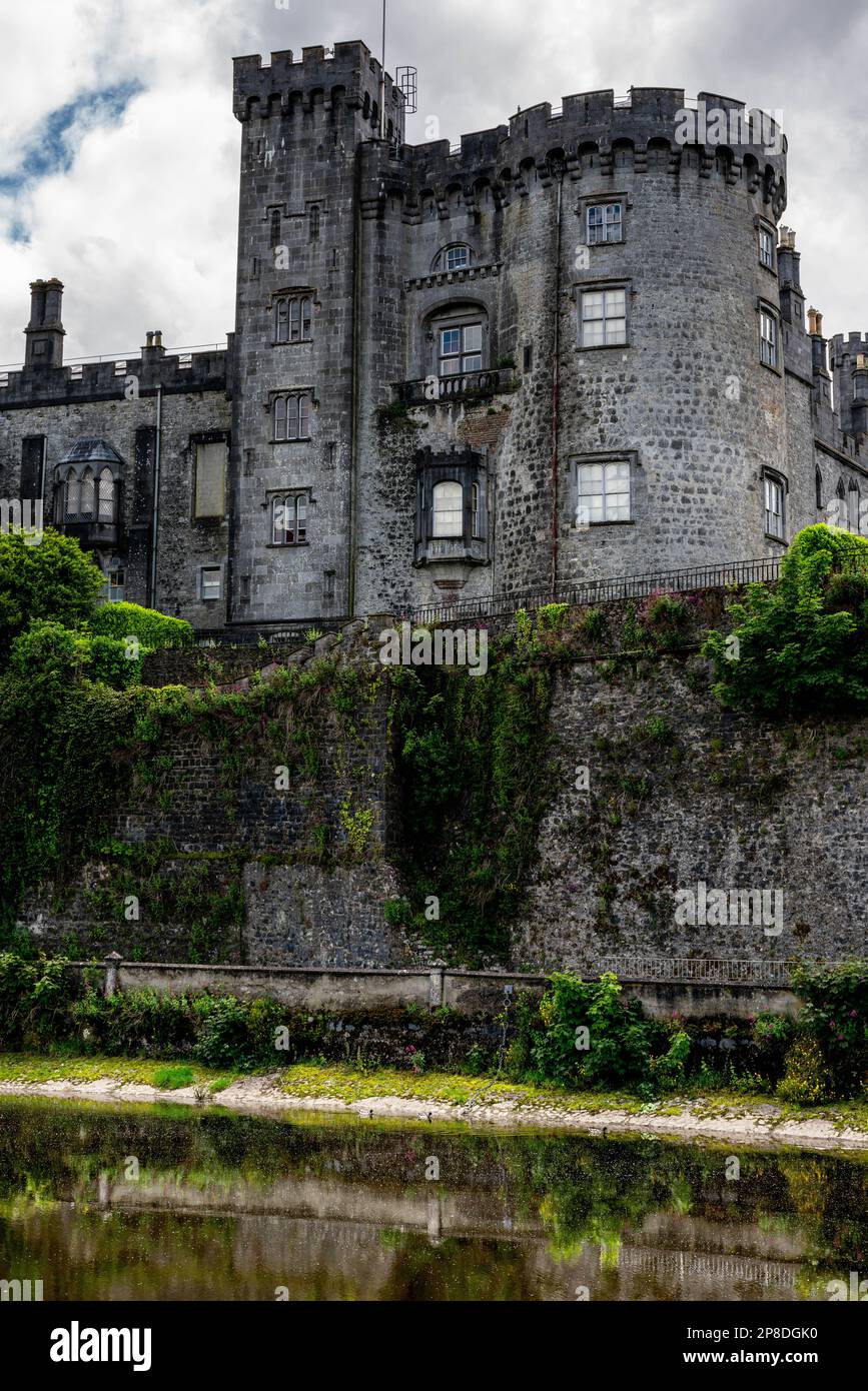 Kilkenny City und Castle Stockfoto