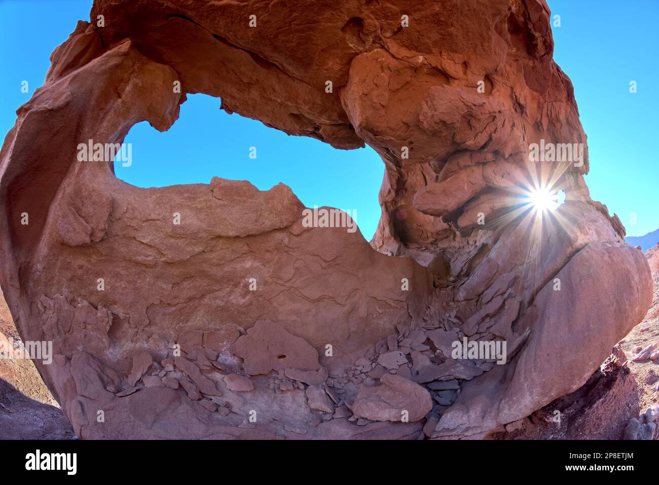 Dramatische Felsformation, Glen Canyon National Recreation Area, Arizona, USA Stockfoto