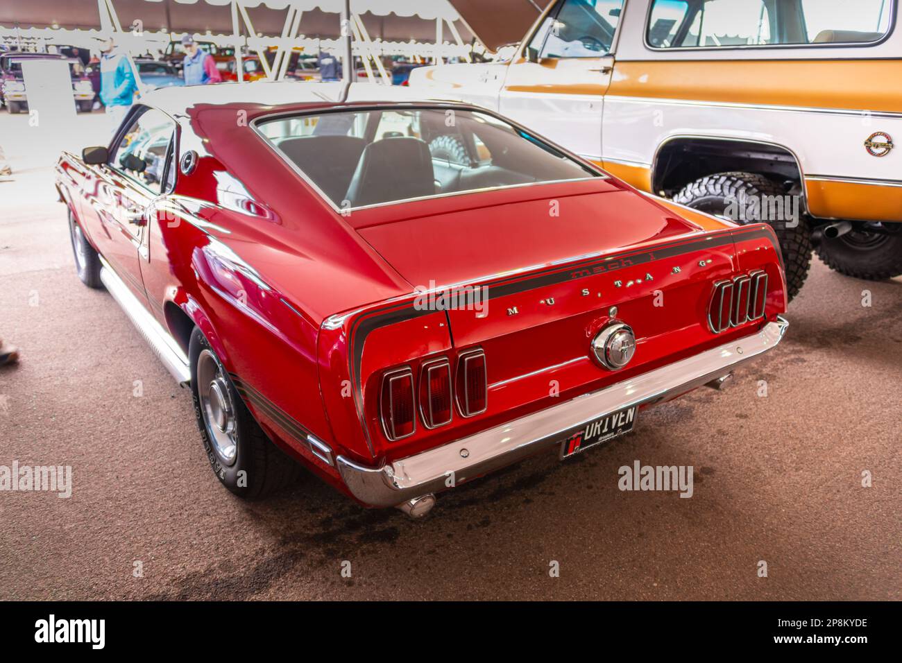 1969 Ford Mustang Mach 1 428 Super Cobra Jet R-Code Stockfoto