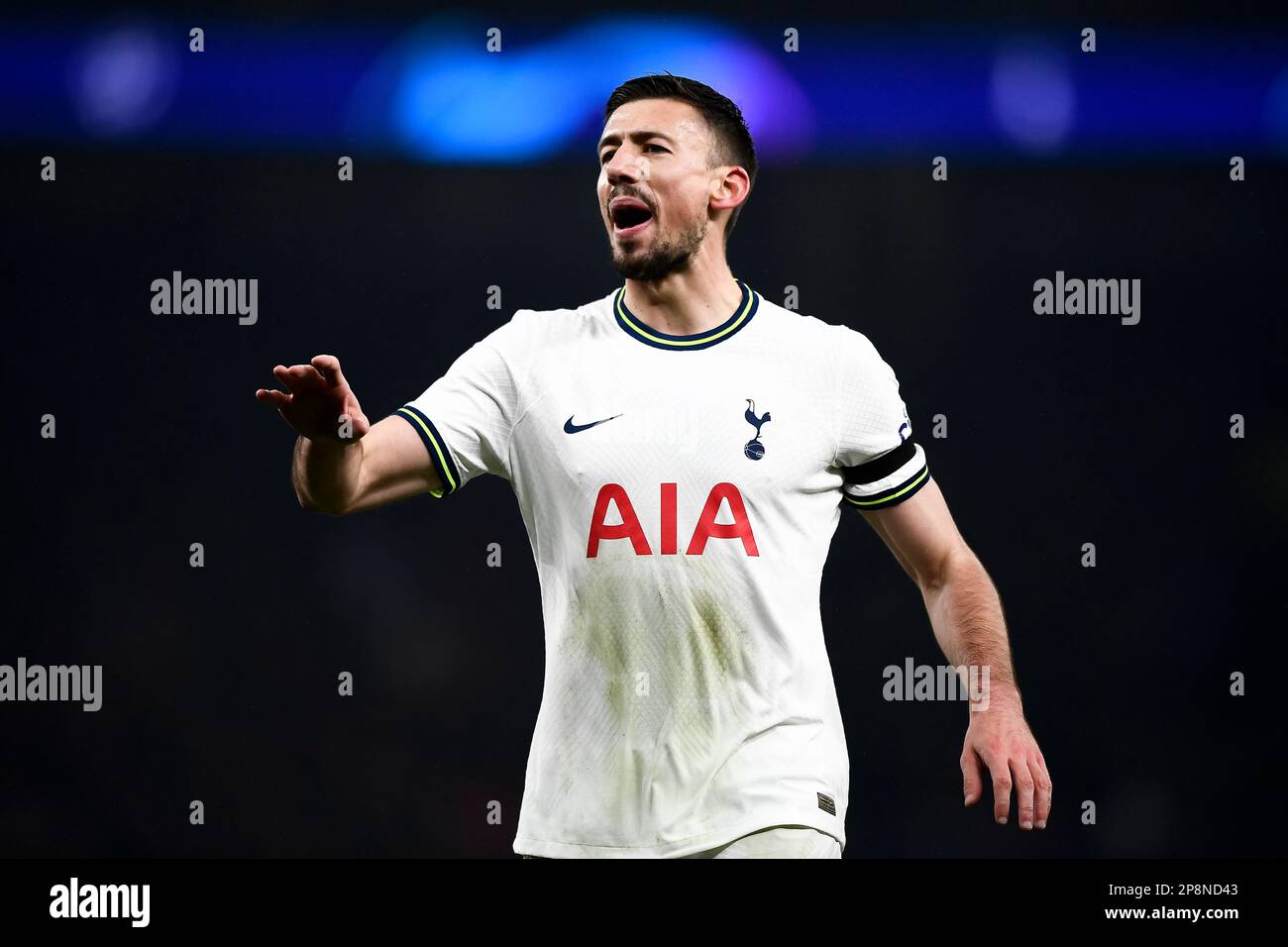 London, Vereinigtes Königreich. 08. März 2023 Während der UEFA Champions League-Runde des Fußballspiels 16 zwischen dem Tottenham Hotspur FC und dem AC Mailand. Kredit: Nicolò Campo/Alamy Live News Stockfoto