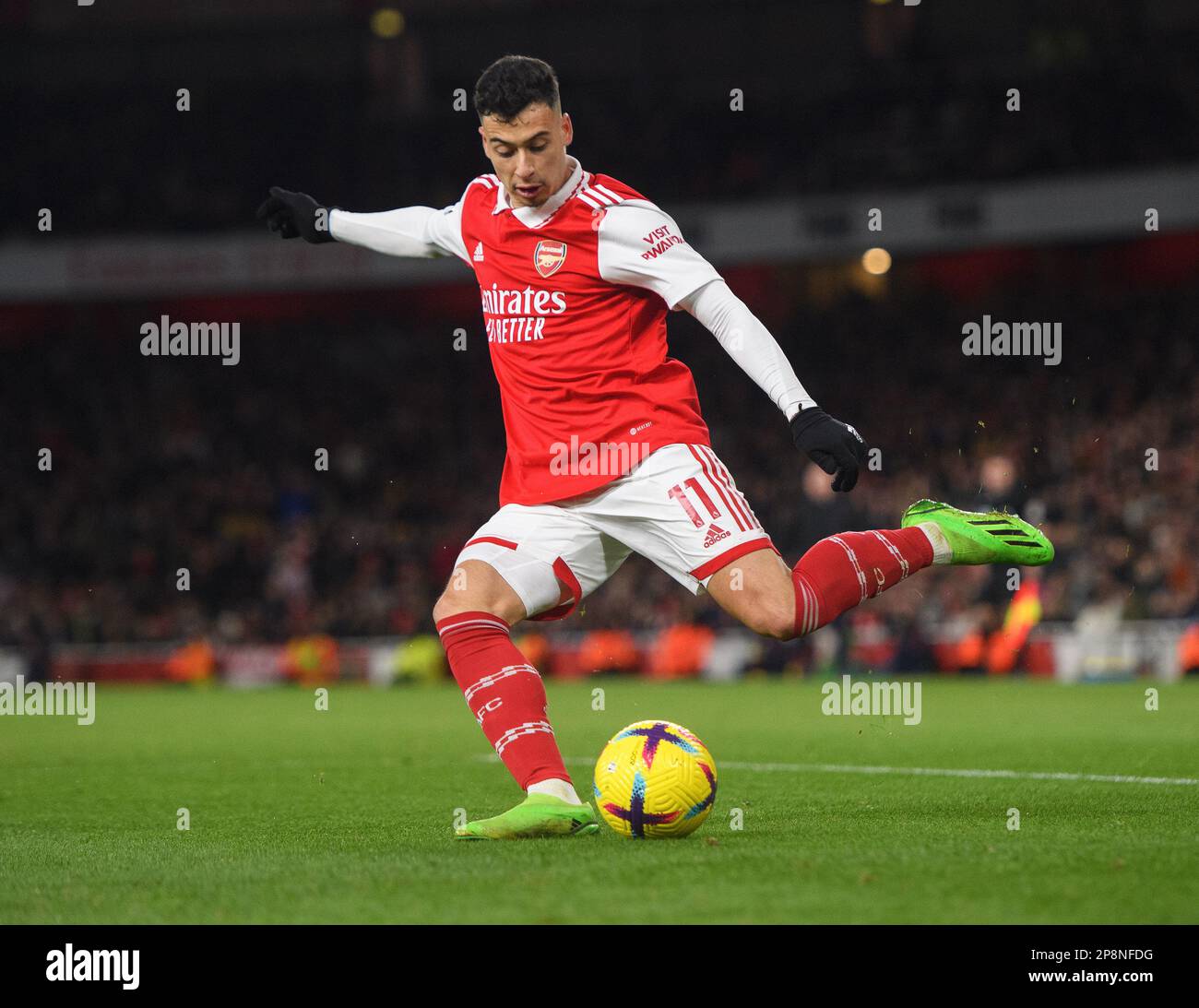 01. März 2023 - Arsenal/Everton - Premier League - Emirates Stadium Gabriel Martinelli von Arsenal während des Premier League-Spiels im Emirates Stadium, London. Bild : Mark Pain / Alamy Live News Stockfoto