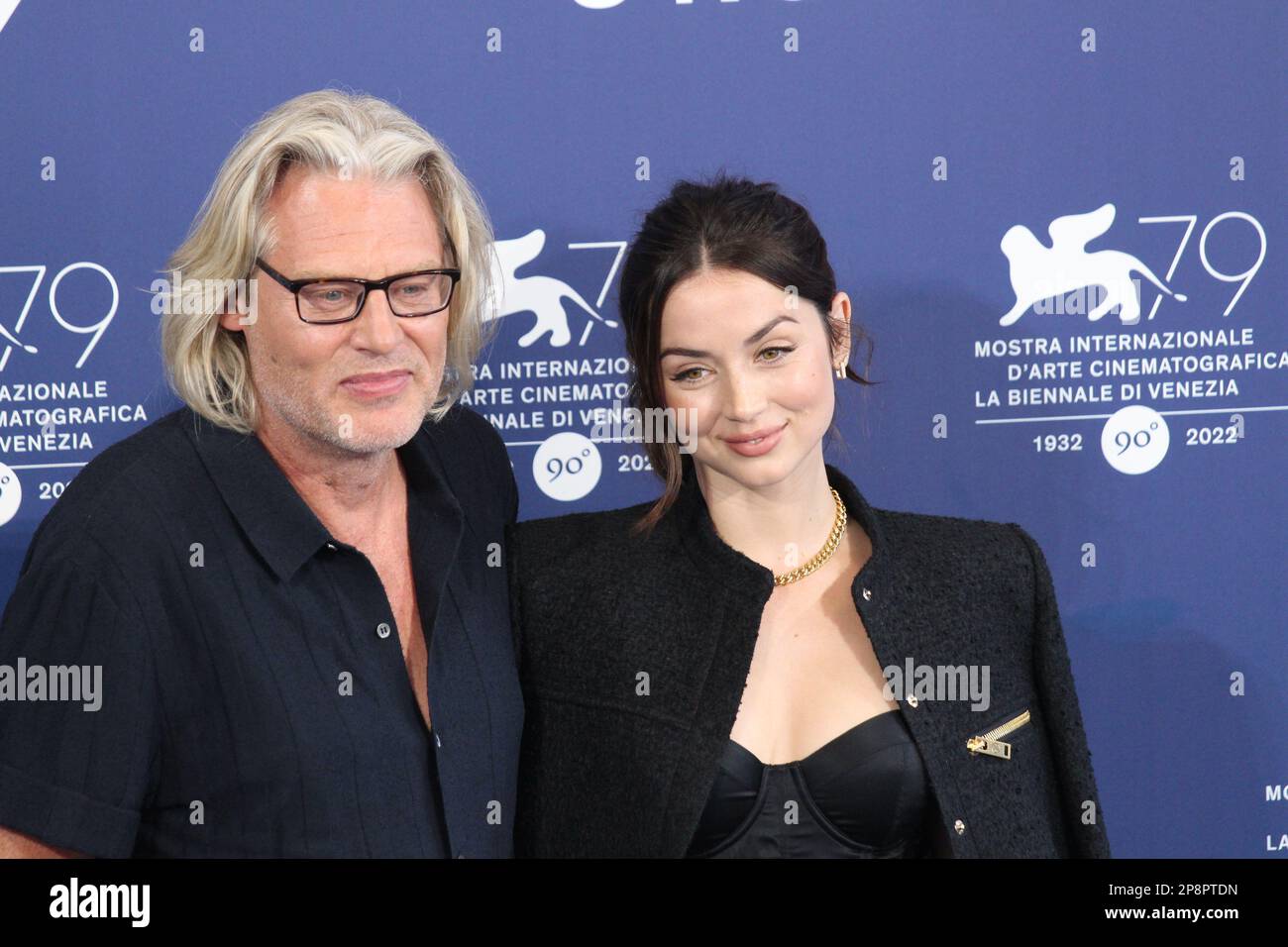 Ana de Armas Andrew Dominik Fotoaufruf Blonde Premiere Venedig Filmfestival 2022 Stockfoto