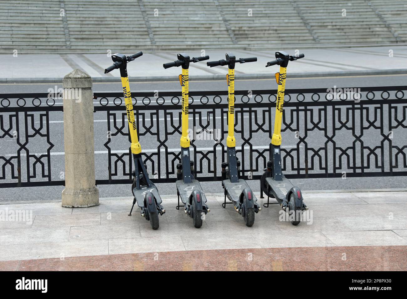 Wingz mietet Roller in Baku Stockfoto