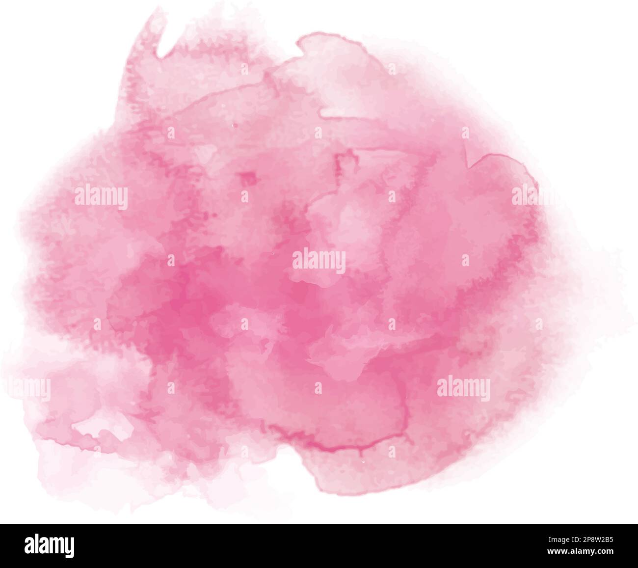 Pinkfarbene Pinselstriche Farbmuster wirken sich auf den Hintergrund aus. Stockfoto