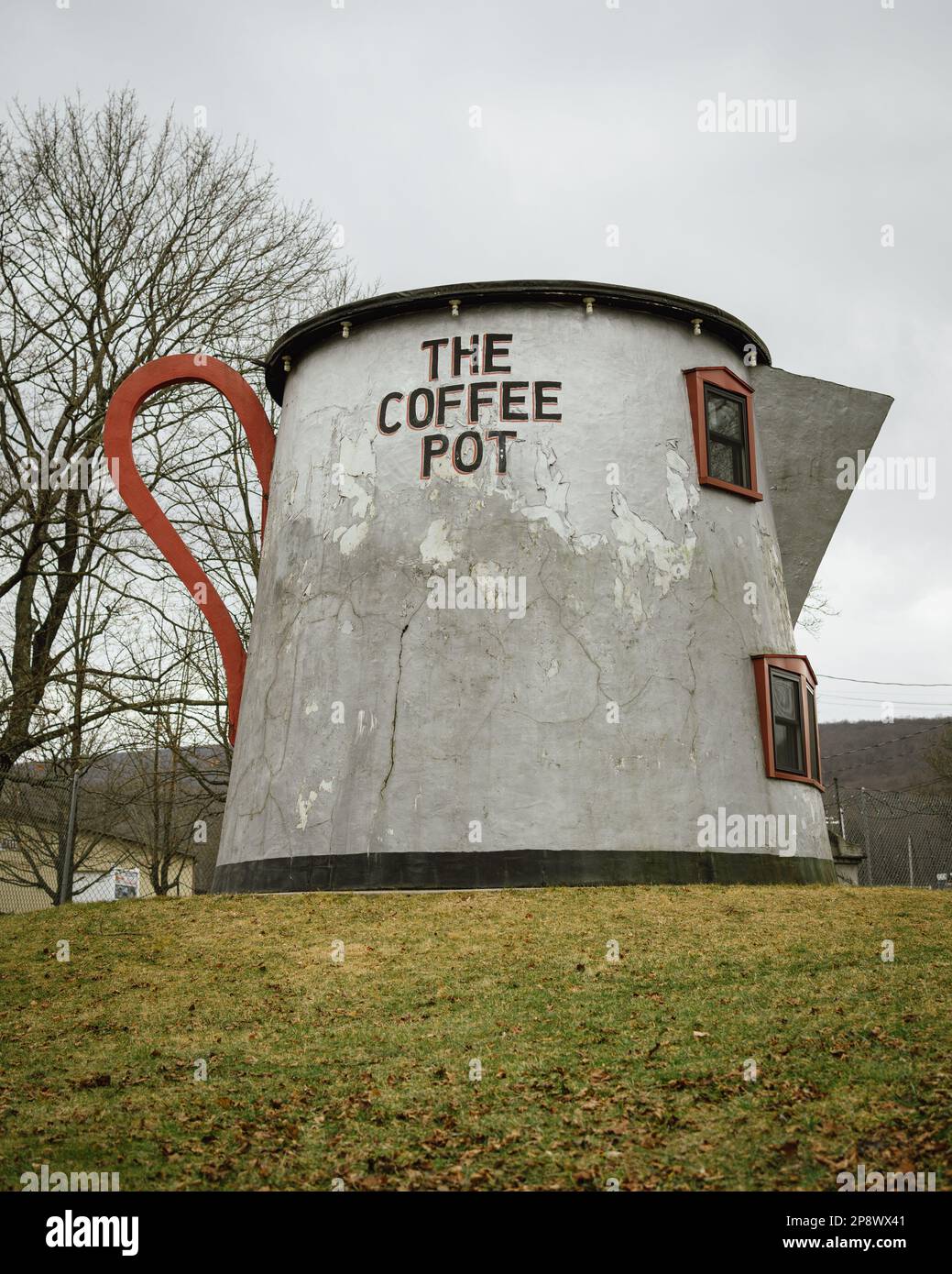 Der Große Kaffeekessel, Bedford, Pennsylvania Stockfoto