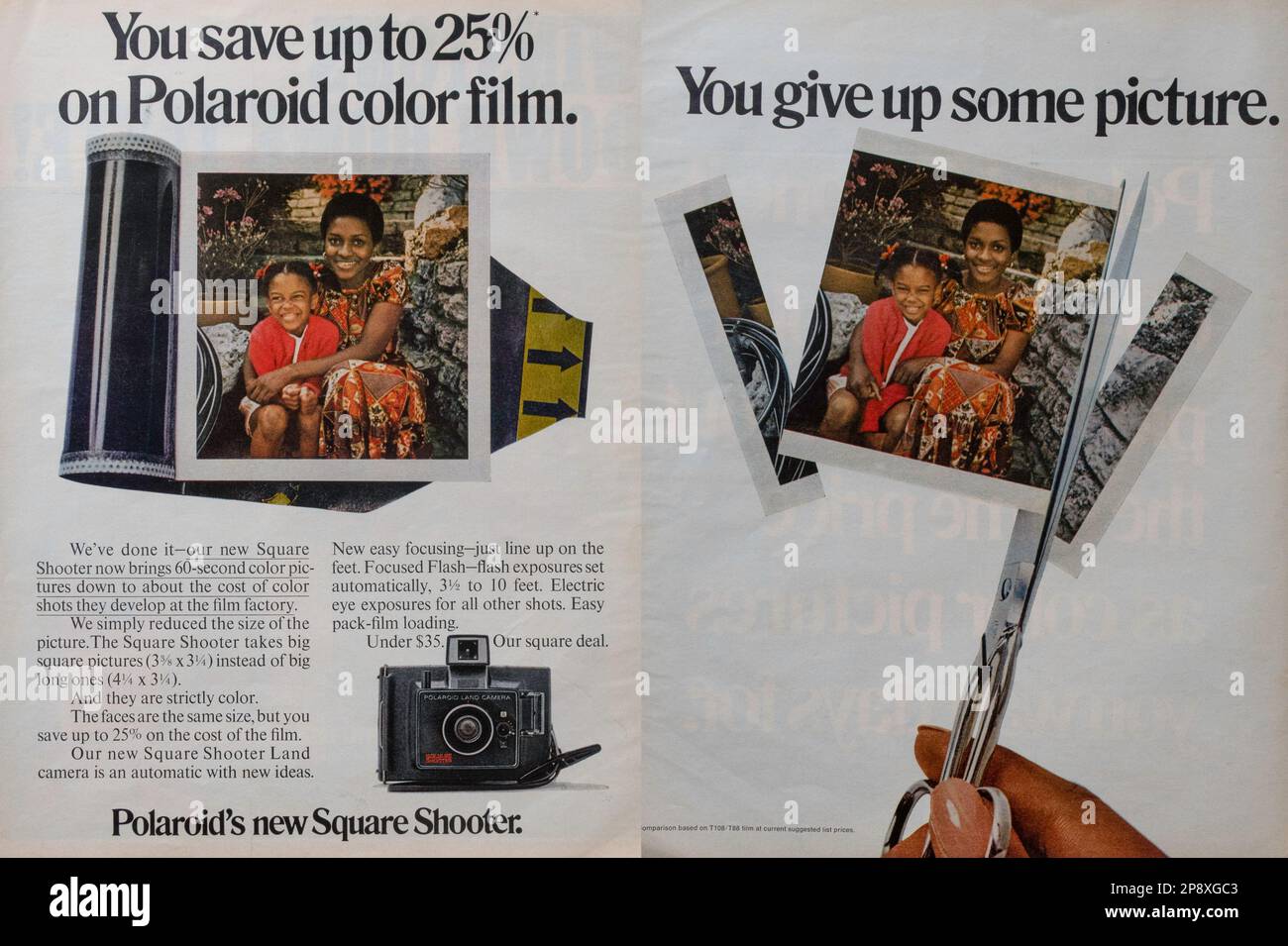 Vintage „Look“ Magazine 13. Juli 1971 Ausgabe Werbung, USA Stockfoto