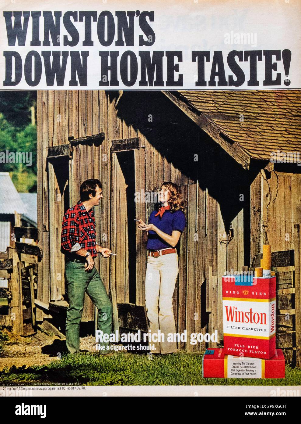 Vintage „Look“ Magazine 13. Juli 1971 Ausgabe Werbung, USA Stockfoto