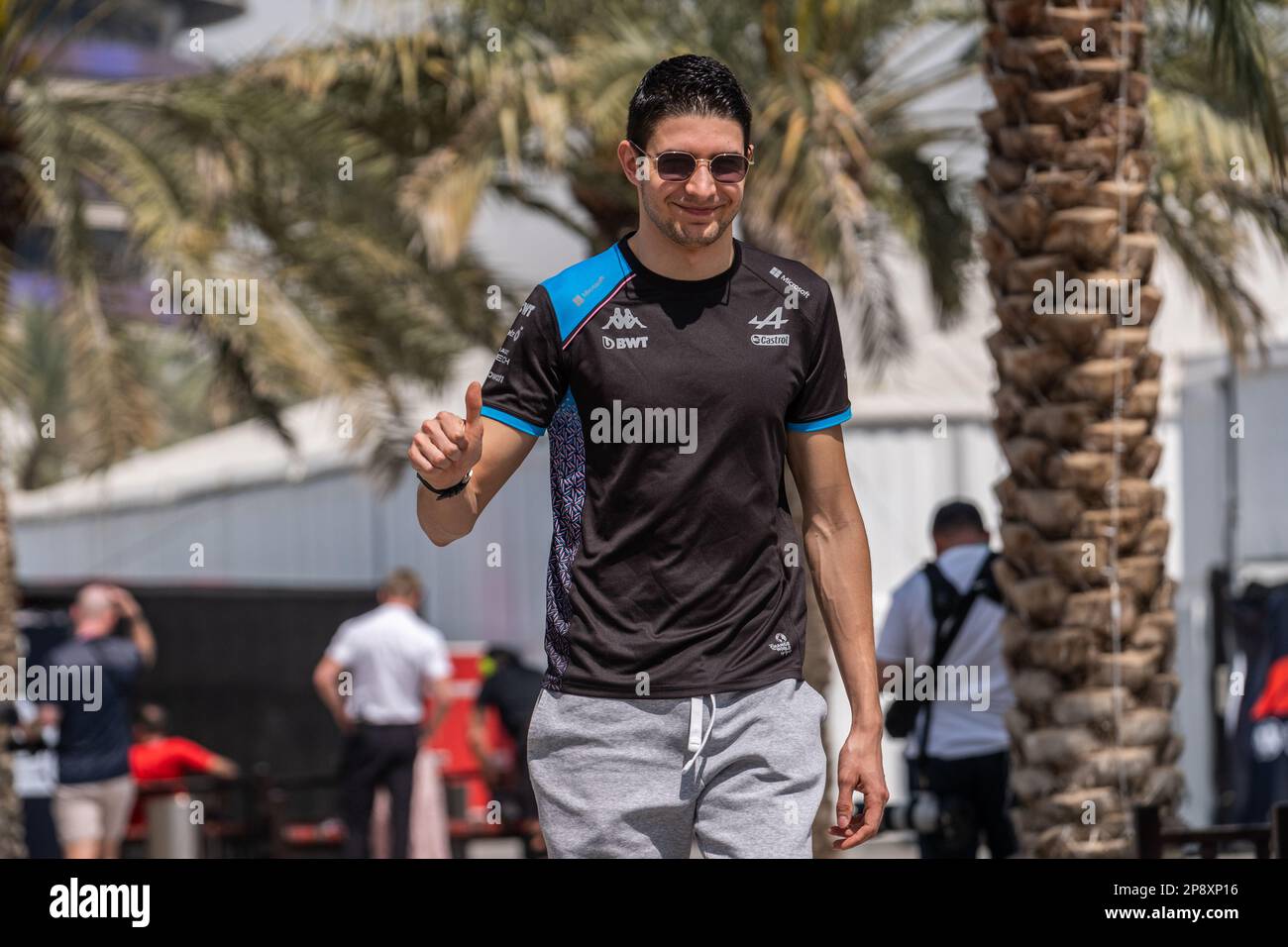 MANAMA, BAHRAIN, Sakhir Circuit, 4. März 2023: #31, Esteban OCON, FRA, Alpine F1 Team, während des Bahrain Formel 1 Grand Prix auf dem Bahrain Inte Stockfoto
