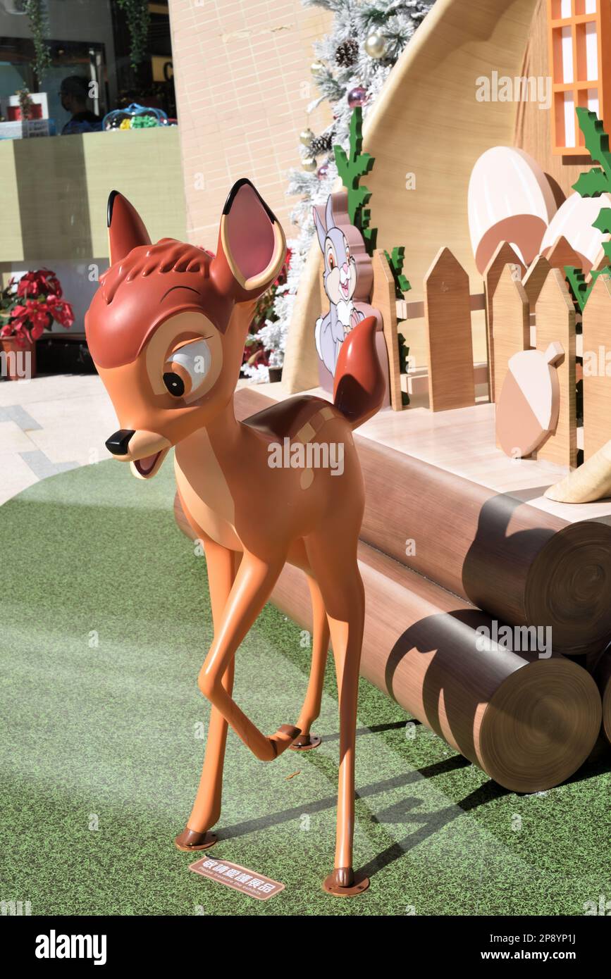 Modell des Hirsches Bambi Stockfoto