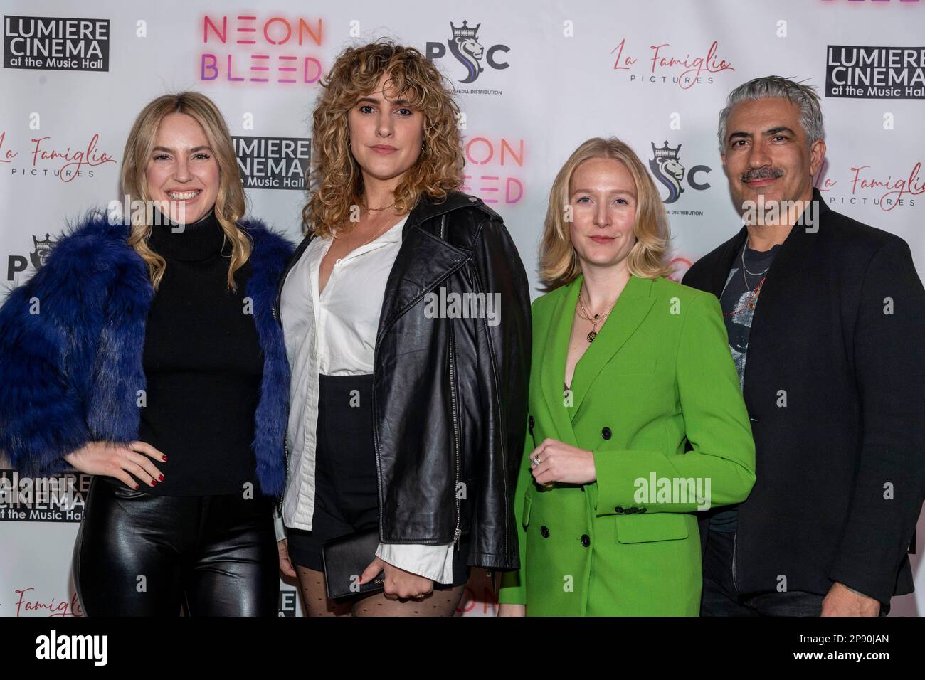 Los Angeles, CA 9. März 2023, Produzentin Selina Ringel mit Gästen zur „Neon Bleed“ Los Angeles Premiere in der Lumiere Music Hall, Los Angeles, CA 9. März 2023 Stockfoto