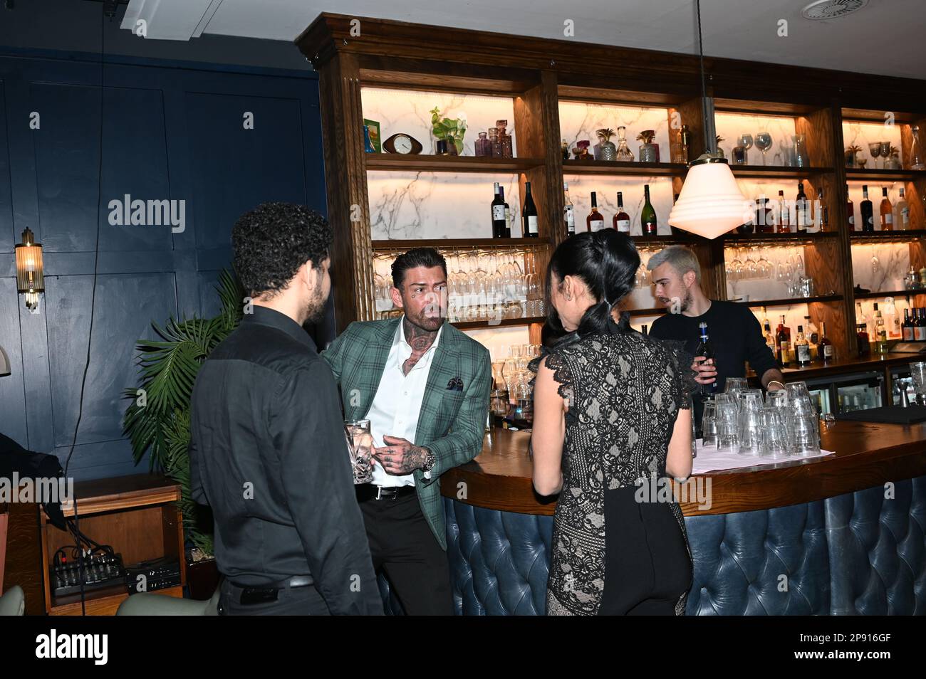 London, Großbritannien. 9. März 2023 Robbie McMahon besucht The Reality Lifestyle, Influencer trifft sich auf den All Star Lanes - White City Bowling, Drinks & Canapes für Paramount Pictures bringt die Vorführung von Scream Vili/Picture Capital/Alamy Live NewsCredit:Siehe Li/Picture Capital/Alamy Live NewsCredit:Siehe Li/Picture Capital/Alamy Live News Stockfoto