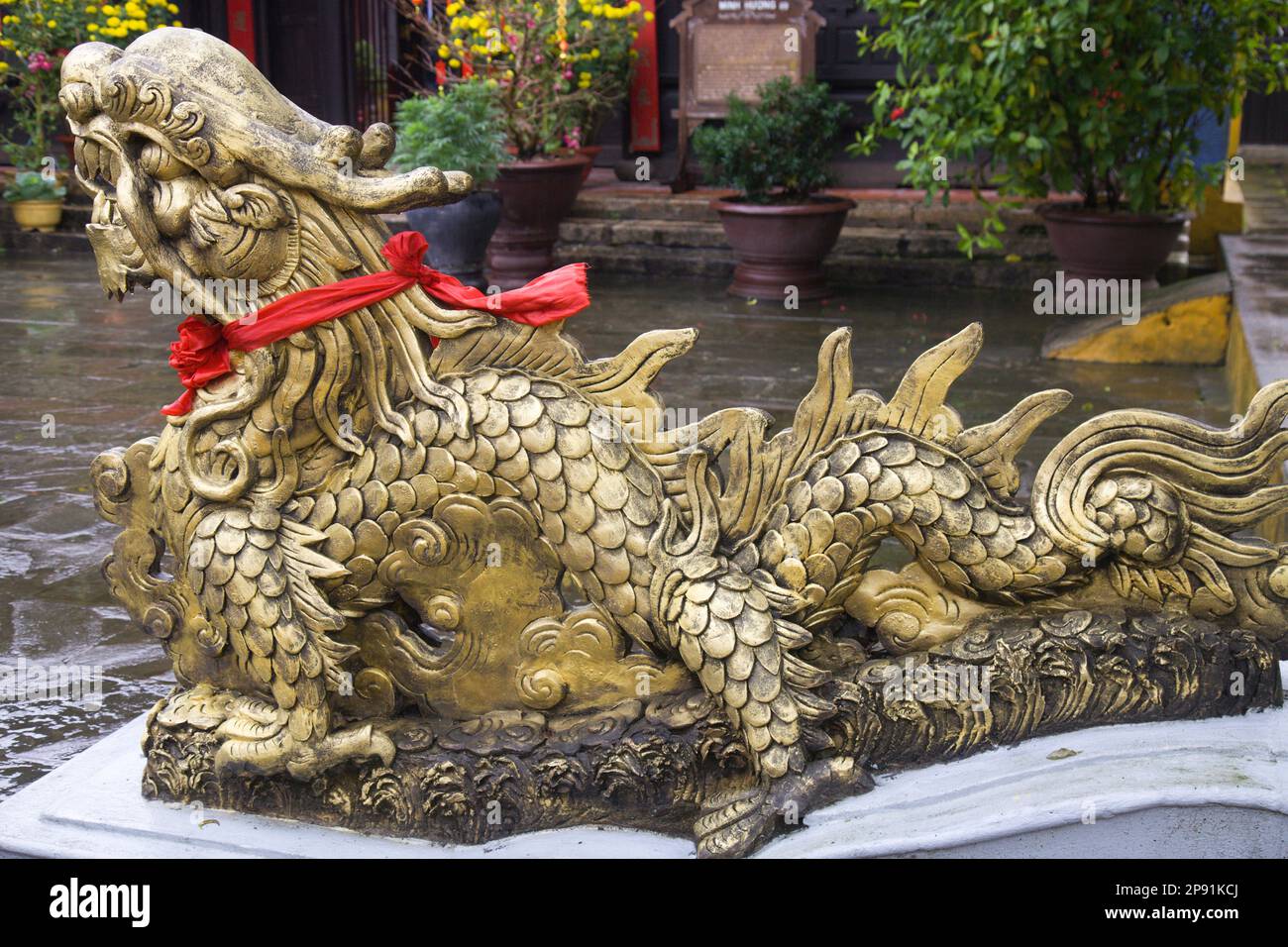 Vietnam, Hoi An, Minh Huong, Anbetungshaus Der Vorfahren, Stockfoto