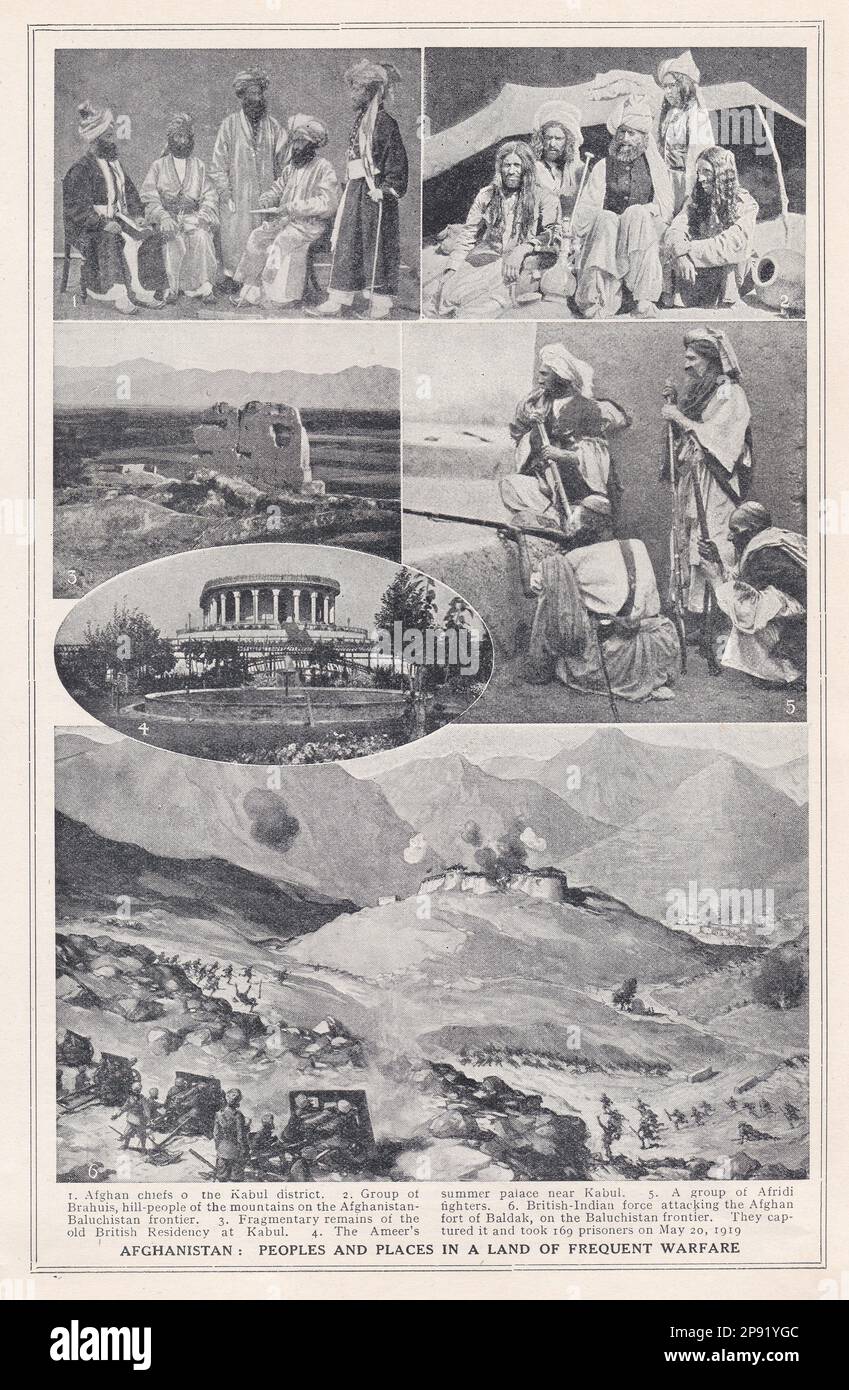 Afghanistan - Menschen und Orte in einem Land der häufigen Kriegsführung. Stockfoto