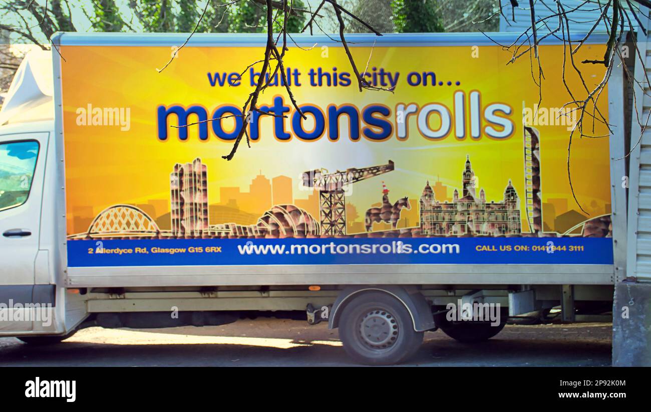 Glasgow, Schottland, Großbritannien. 10. März 2023. Mortons rollt in drumchapel die berühmten Bäcker, die unter der Verwaltung stehen, ziehen heute ein Angebot an, Credit Gerard Ferry/Alamy Live News Stockfoto