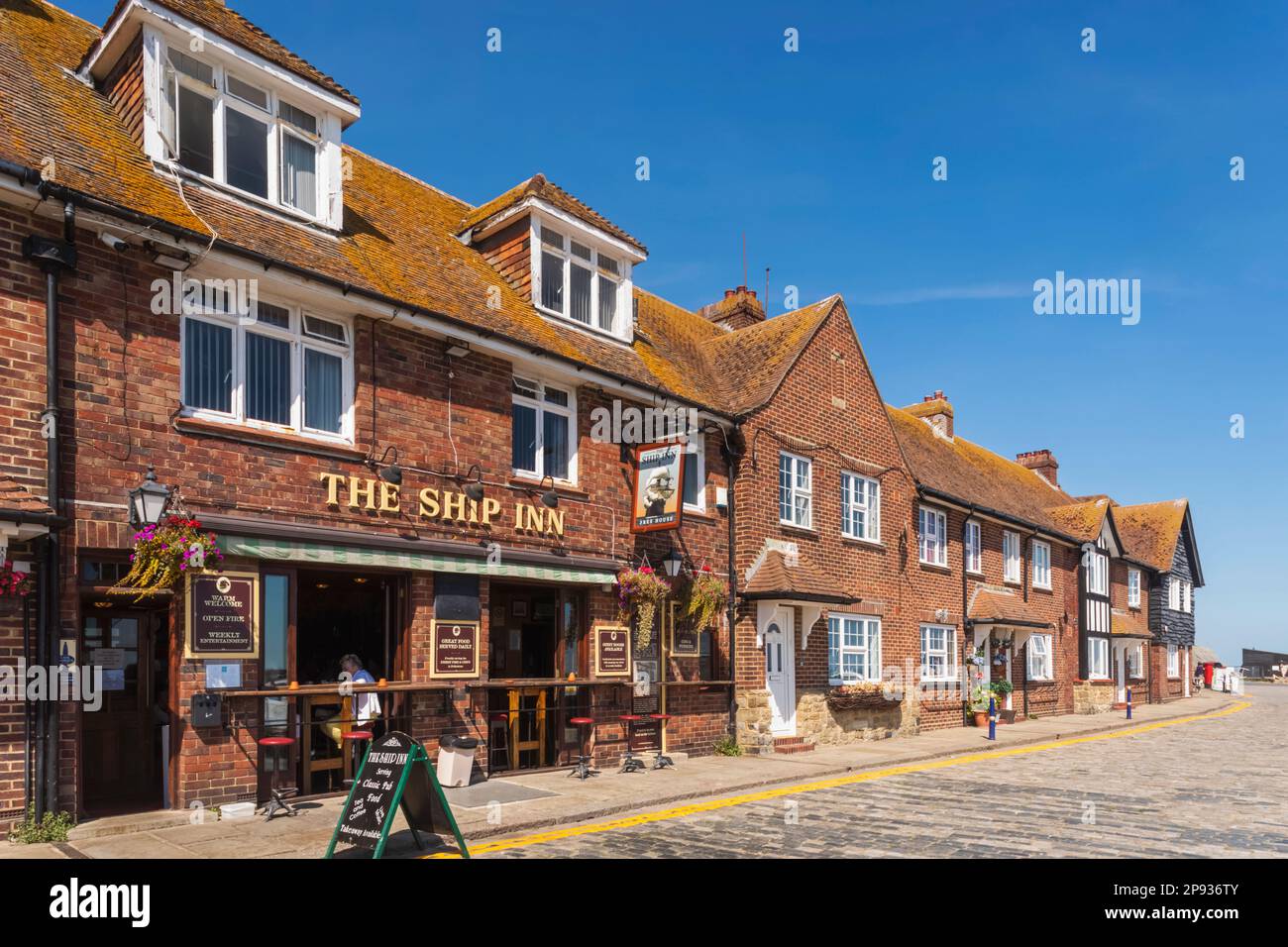 England, Kent, Folkestone, Der Ship Inn Pub Stockfoto