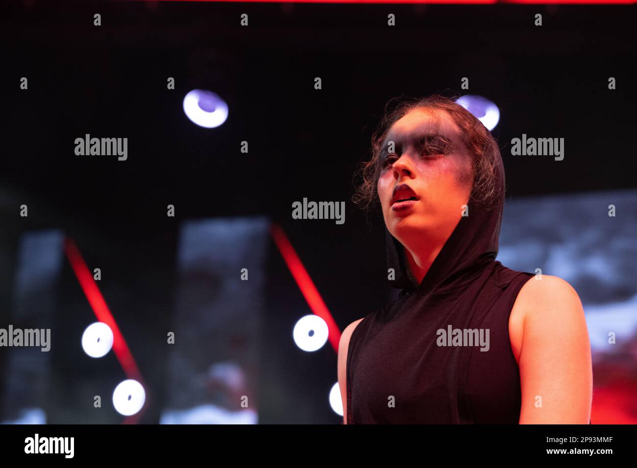 London, Großbritannien. , . Move IT 2023 das weltweit größte Tanzevent im Excel Centre London UK die Big ACT Academy of Theatre Arts Credit: Ian Davidson/Alamy Live News Stockfoto