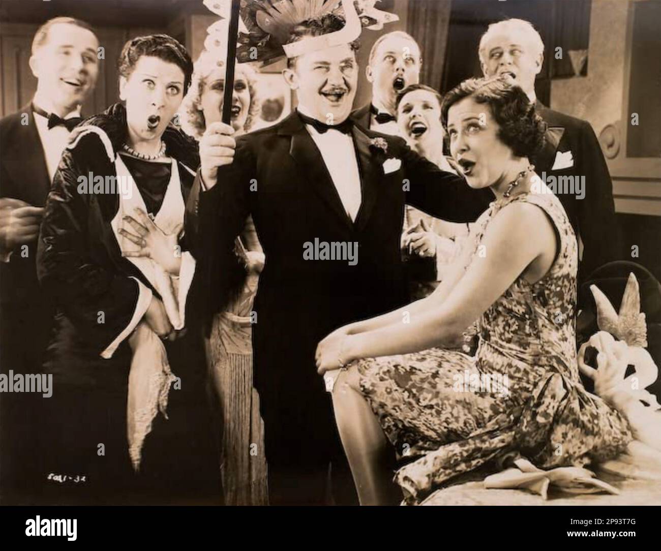 MODERN LOVE 1929 Universal Pictures Film mit Jean Hersholt und Charley Chase (Zentrum) Stockfoto
