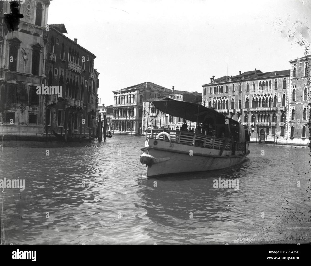 Venedig - Canale 1911 Stockfoto