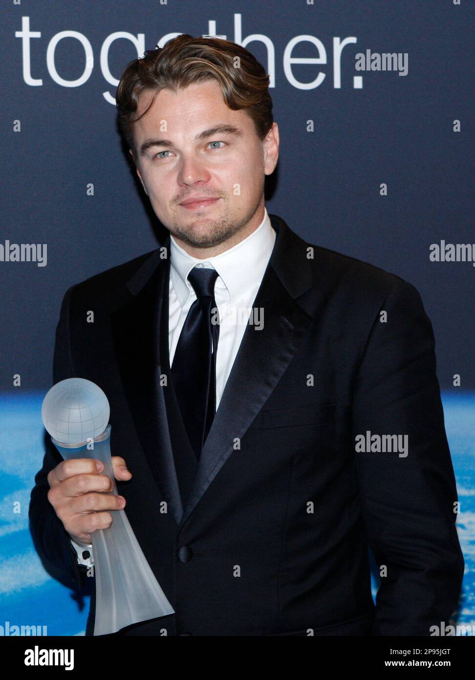 Der USamerikanische Schauspieler Leonardo DiCaprio posiert am Montag