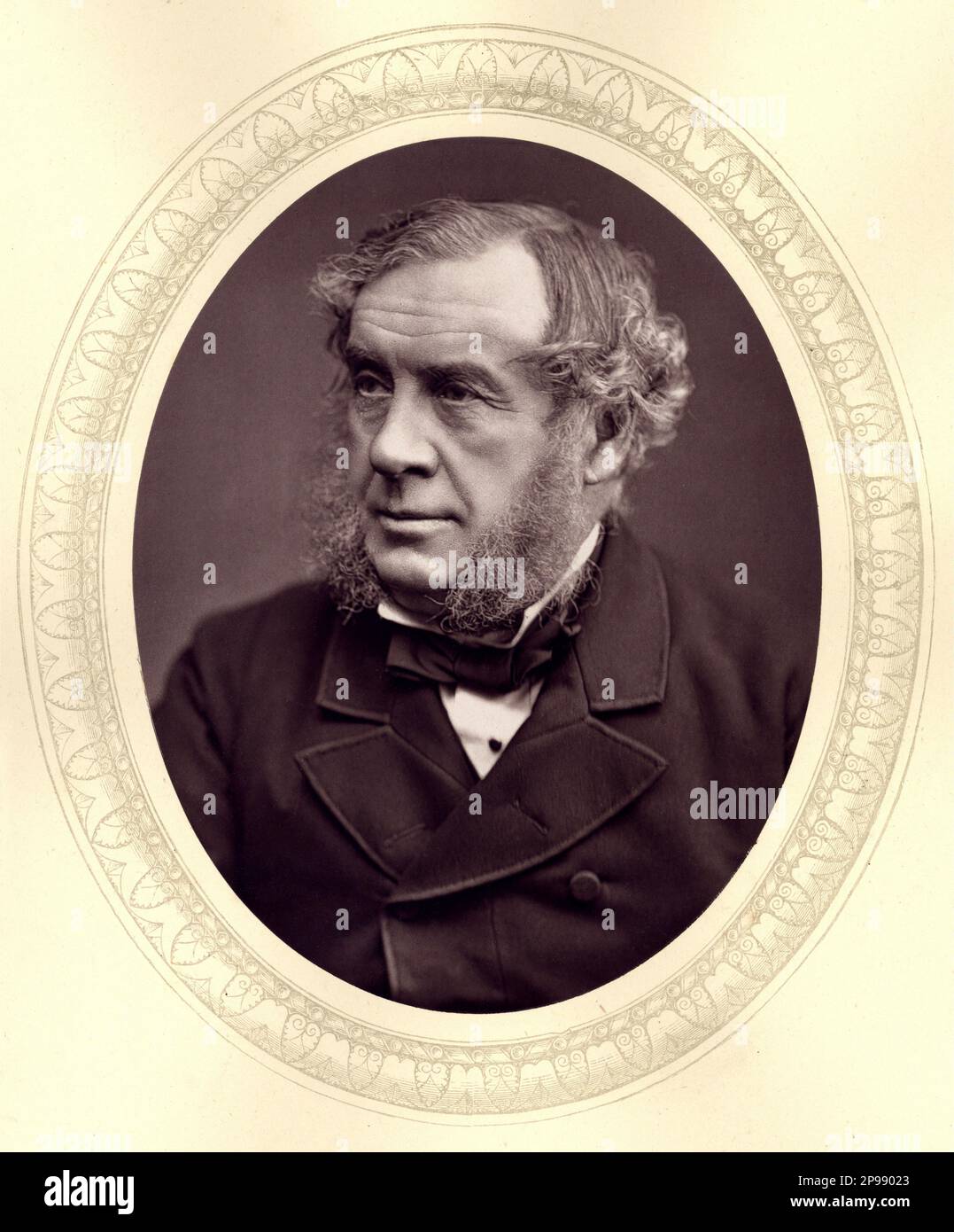 Sir WILLIAM R. GROVE ( 1811 - 1896 ) , Erfinder der Gasbatterie Voltaic - foto storiche - foto storica - Bakterie - batteria voltaica - scienziato - Wissenschaftler - Portrait - ritratto - GROSSBRITANNIEN - barba - Bart - MEDICO - MEDICINA - Medizin - SCIENZA - WISSENSCHAFT - CHIMICA - CHEMIKER - CHEMIE - Chemie - Chemie - Kragen - colletto - papillon - Krawatte - papillon - Cravatta --- Archivio GBB Stockfoto