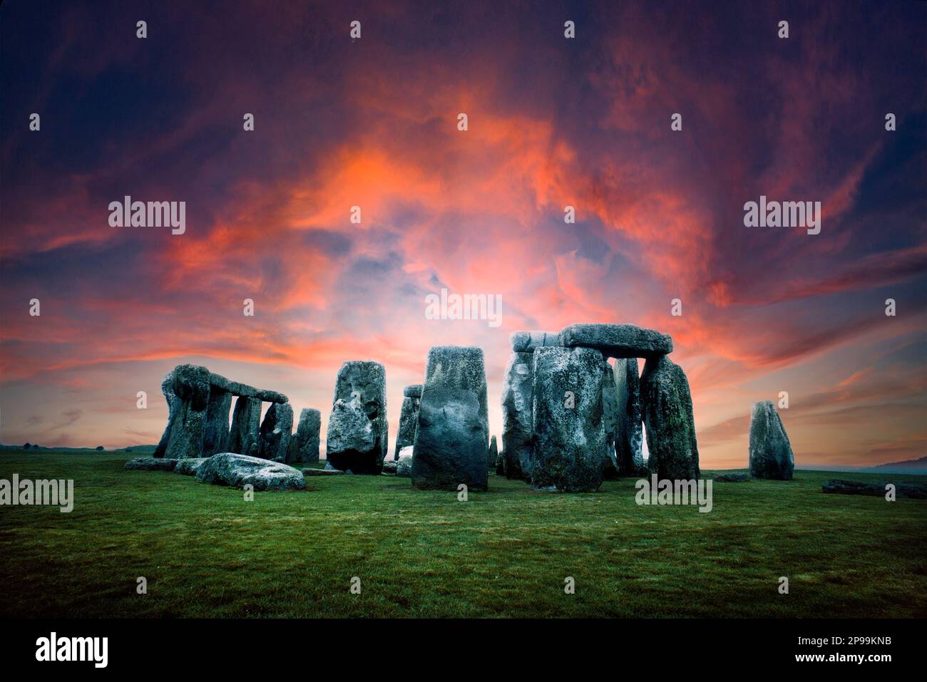 Stonehenge, Salisbury, England Stockfoto