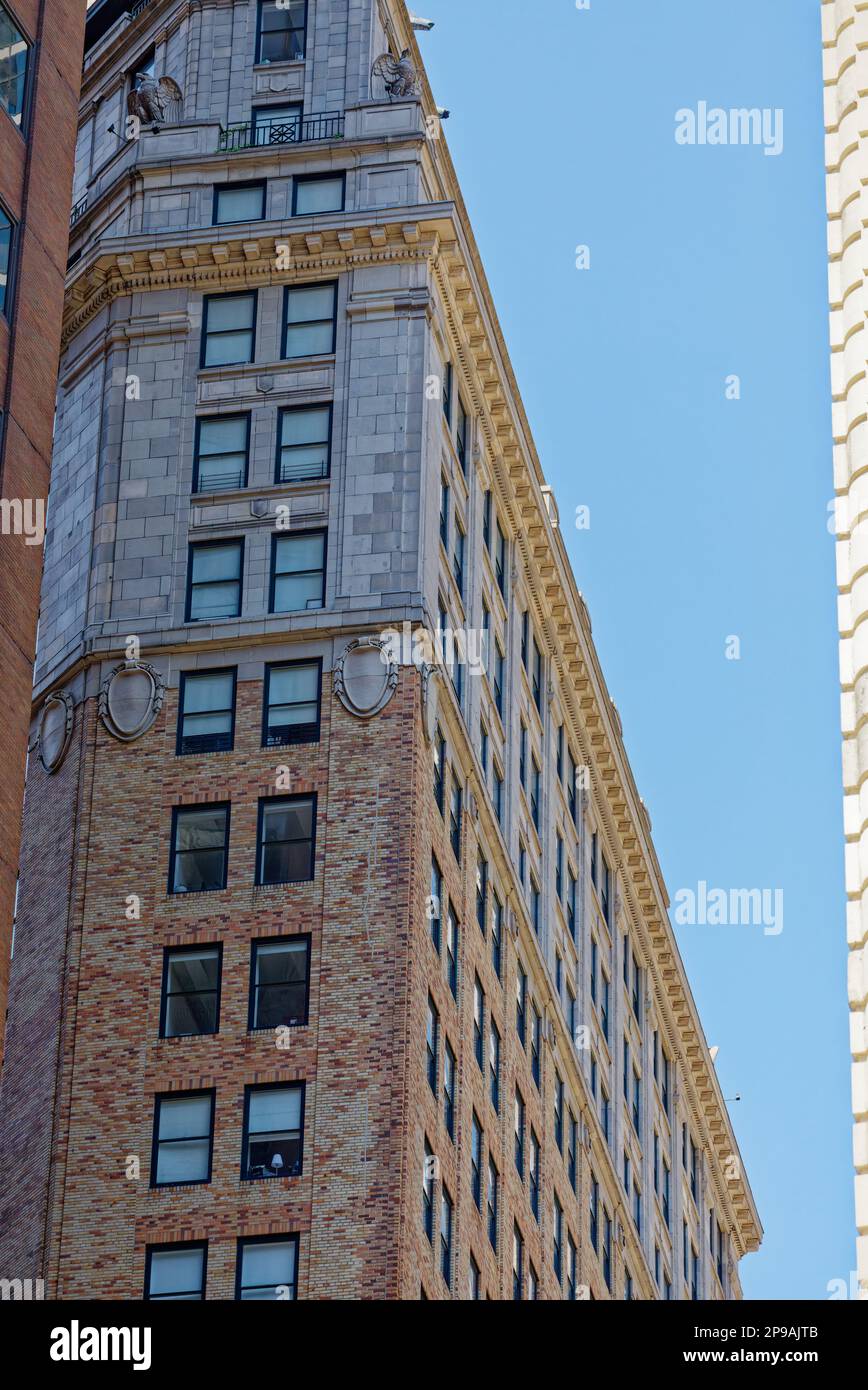 NYC Financial District: Das Munson Building ist ein bedeutendes ...
