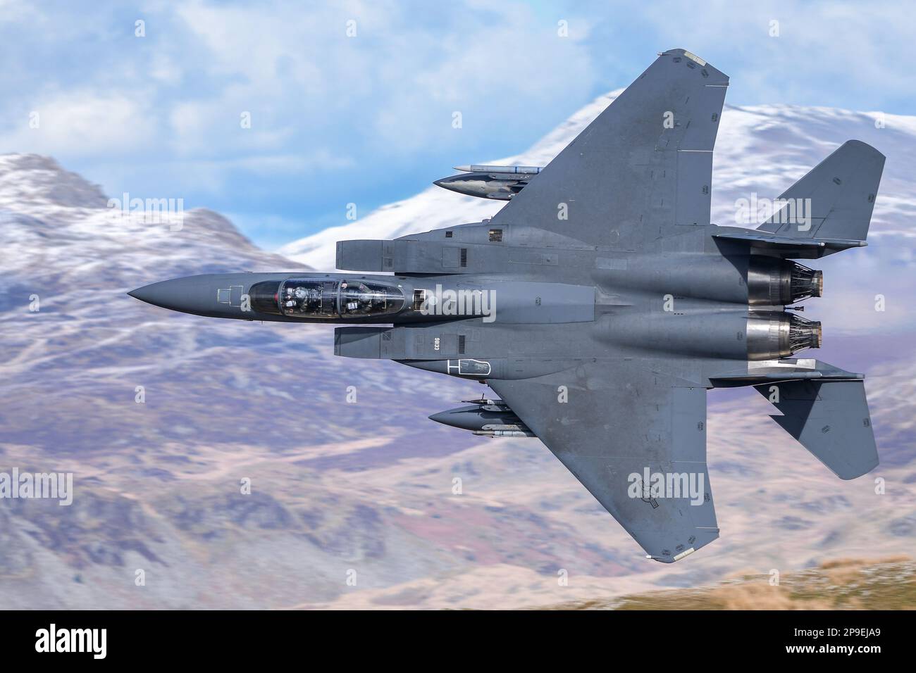 Mach Loop F-15 Stockfoto