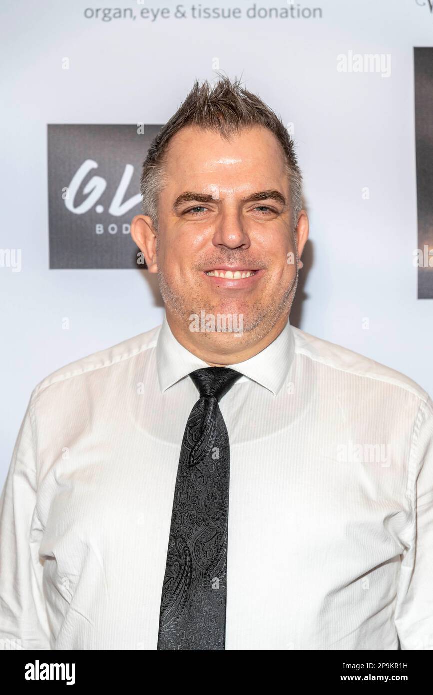 Produzent Matthew Payne nimmt am 10. März 2023 an der jährlichen Pre-Oscar Gala und der Geschenksuite 15. von Suzanne DeLaurentiis Teil, um unsere Veteranen im Luxe Hotel, Los Angeles, Kalifornien, zu ehren Stockfoto