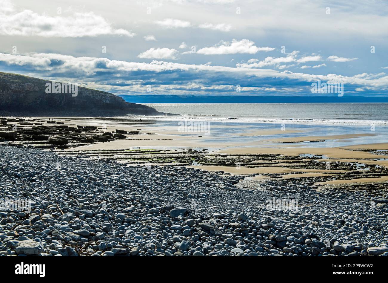 Southerndown Beach Glamorgan Heritage Coast Vale of Glamorgan South Wales Stockfoto