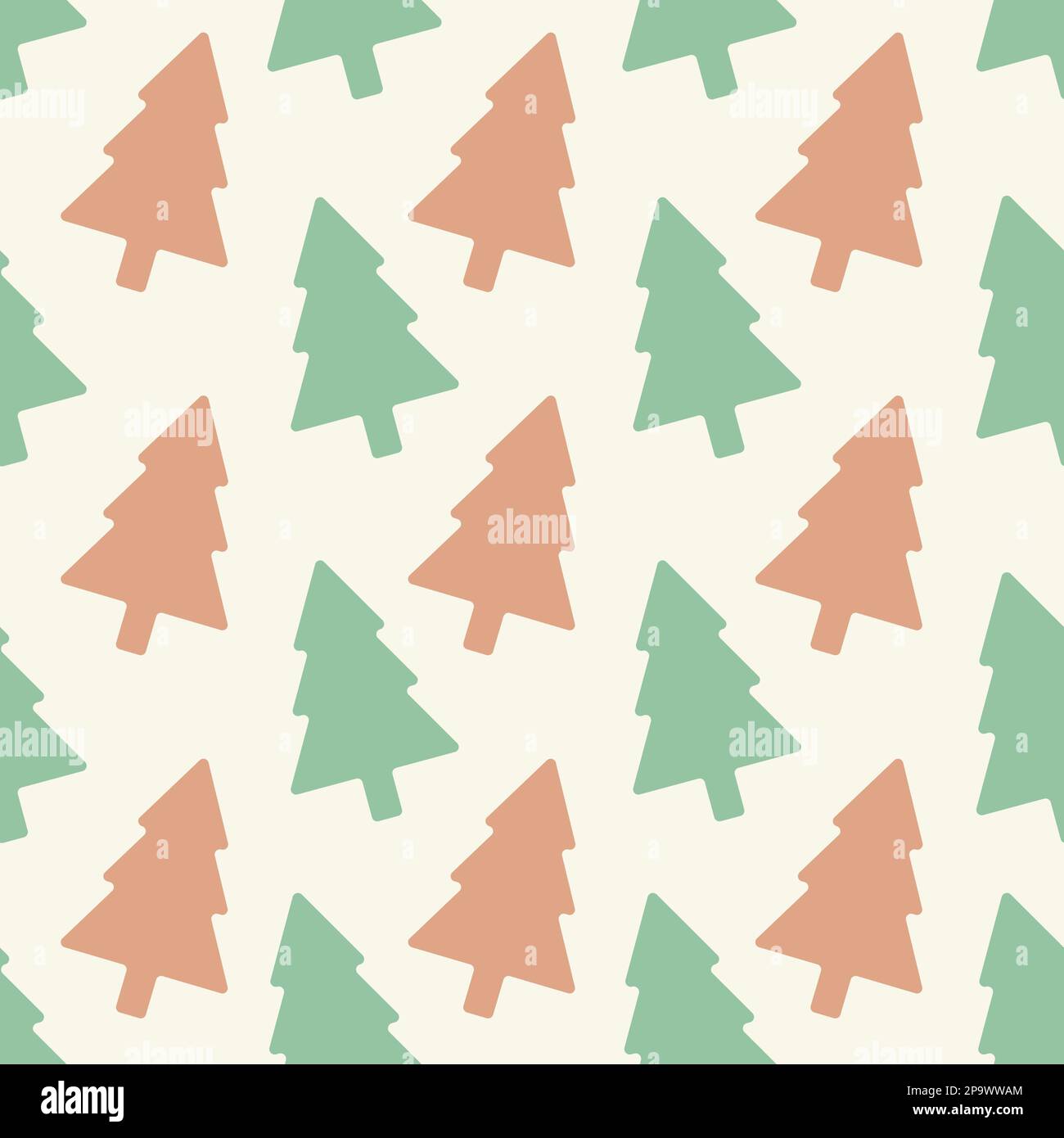 Dreiecksmuster, weihnachtskulisse. Grafische geometrische grüne Textur, einfache Formschmuck für Tapeten. Textil- und Geschenkpapierdesign. Weihnachtsdruck für Stoff. Nahtlose Vektorstruktur Stock Vektor