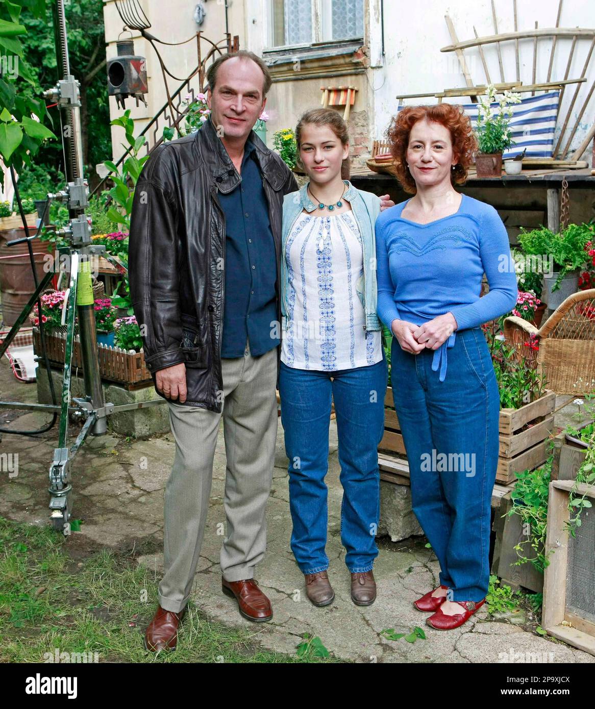 Die Schauspieler Herbert Knaup, Henriette Confurius und Ulrike