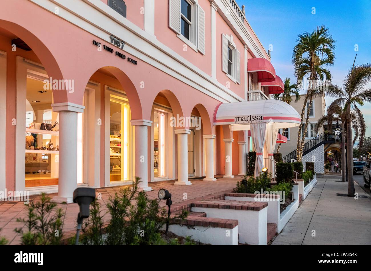 Marissa Sammlung speichern, Naples, Florida, USA. Stockfoto