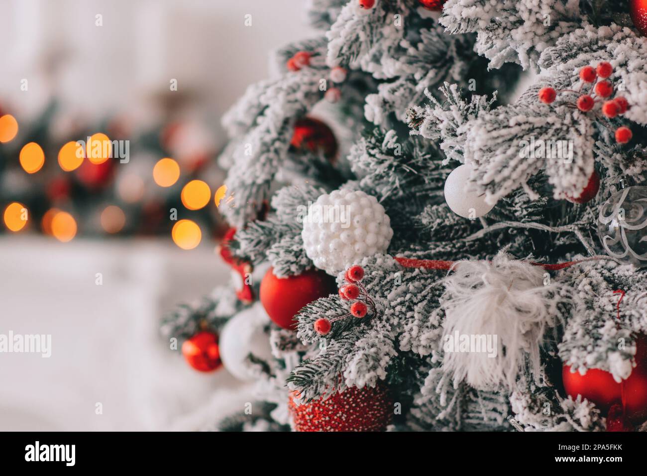 Weihnachts-Fotohintergrund – Kamin-Motiv Für Familienfotos & Party-Deko