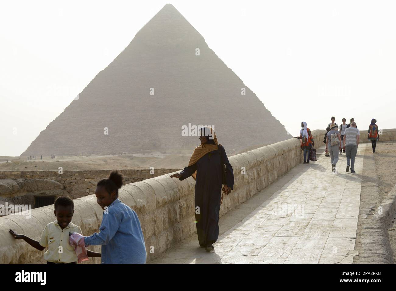 Ägypten Kairo Gizeh Cheops Pyramide Von Gizeh Aegypten Kairo Gizeh Cheops Pyramide Von 