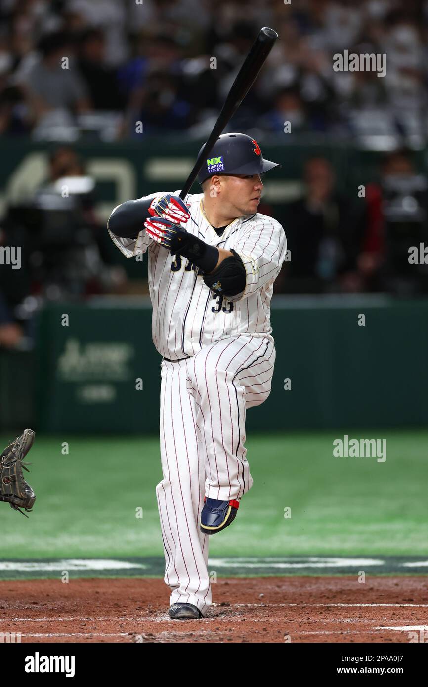 Tokio, Japan. 11. März 2023. Hotaka Yamakawa (JPN) Baseball : 2023 World Baseball Classic First Round Pool B Spiel zwischen der Tschechischen Republik und Japan im Tokyo Dome in Tokio, Japan . Kredit: CTK Photo/AFLO/Alamy Live News Stockfoto
