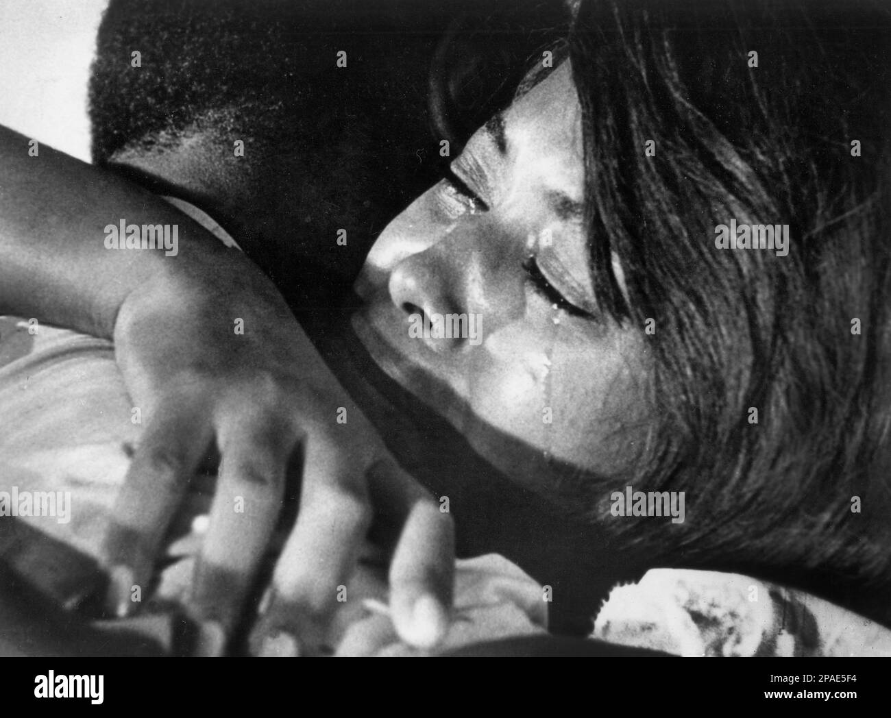 Ivan Dixon, Abbey Lincoln, Filmset "Nothing but A man", Cinema V, 1964 Stockfoto