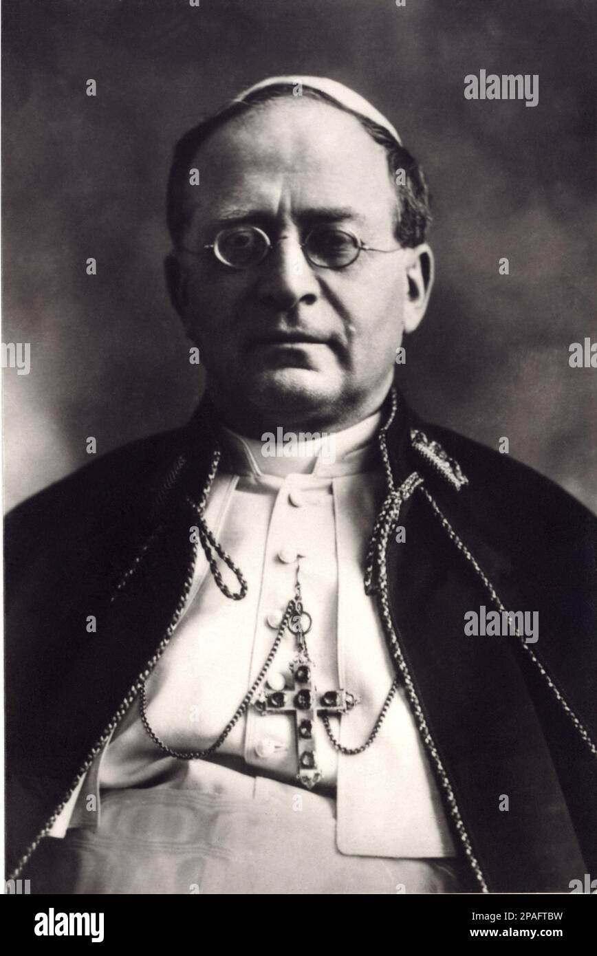 1928 der italienische Papst PIO XI ( geb. Achille Ratti , Desio 1857