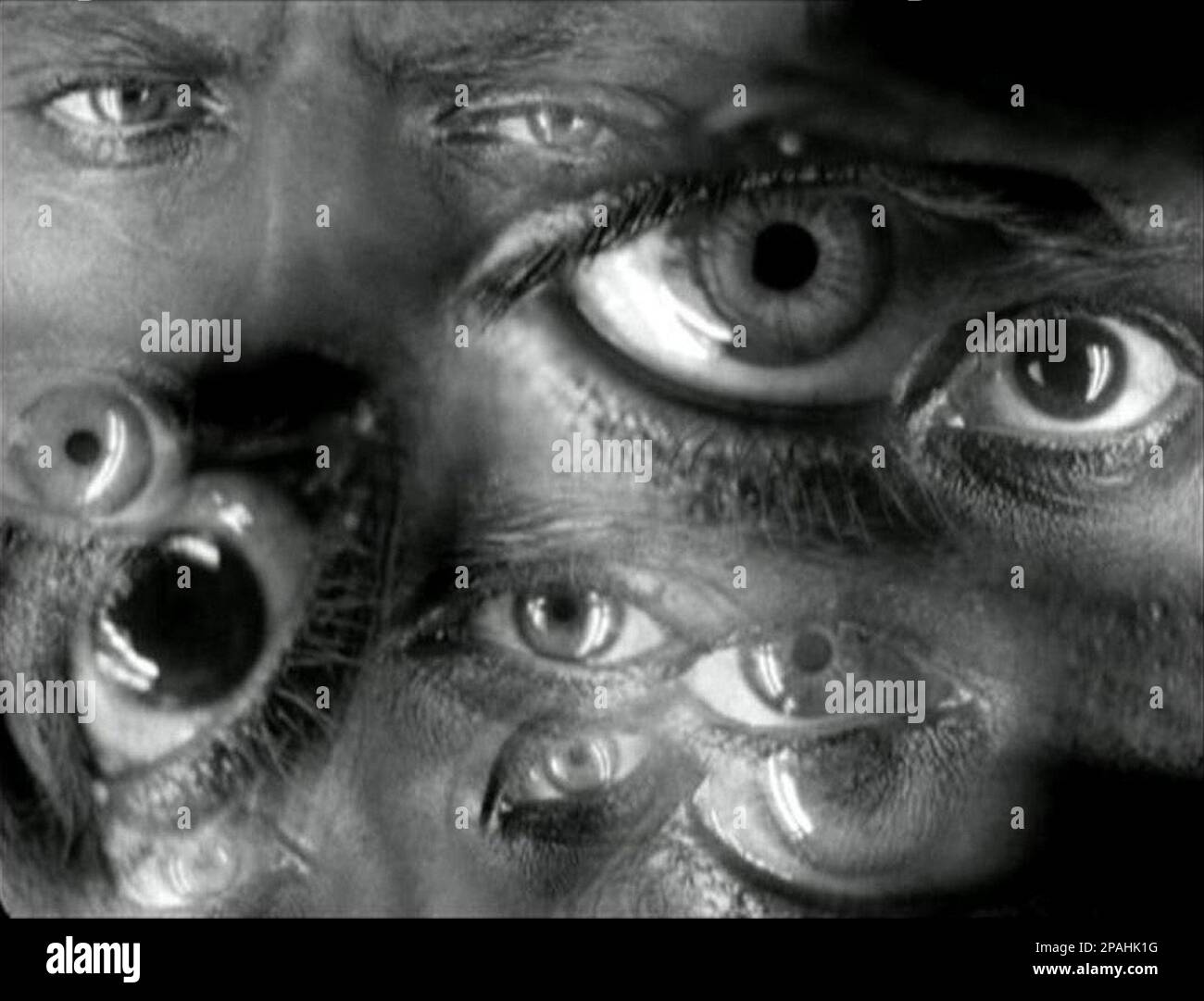 1927 : METROPOLIS von Fritz LANG - KINO MUTO - STUMMFILM - FILM - incubo - incubus - psicanalisi - occhio - occhi - Visionen - Visione - sogno - Traum - Augen --- Archivio GBB Stockfoto